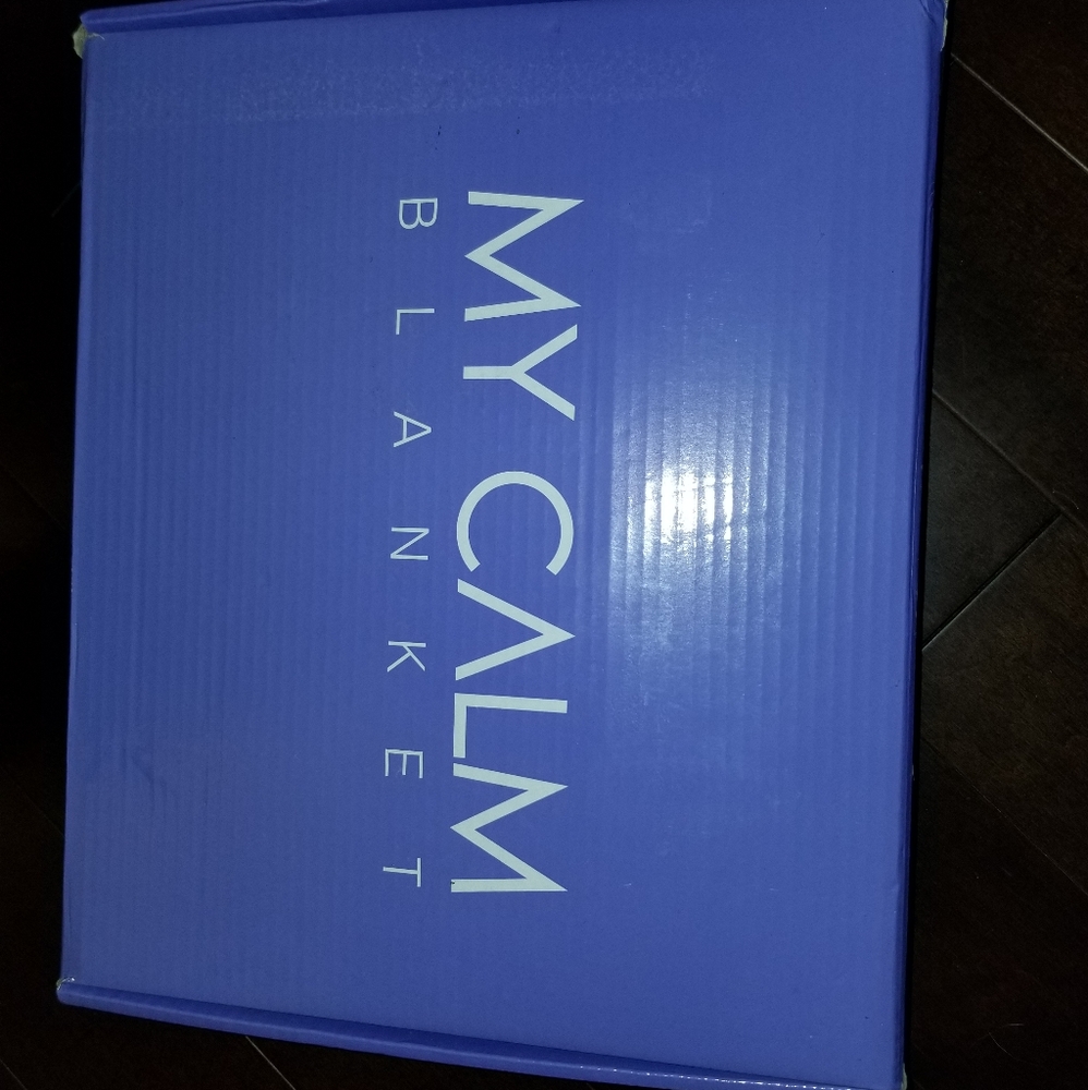 BRAND NEW weighted "My Calm Blanket" 15 pounds, UNOPENED